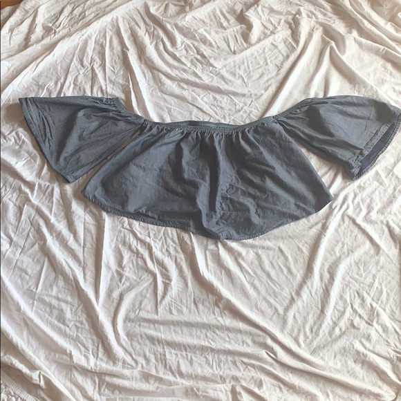 Denim Crop top - Picture 1 of 1